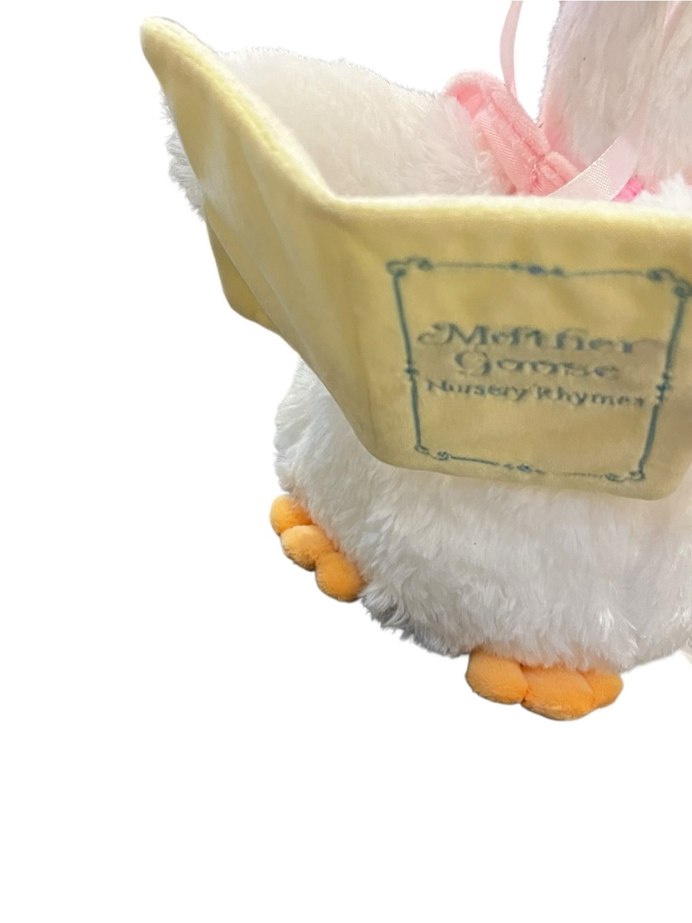 Cuddle Barn MOTHER GOOSE White Animated Plush Moves Recites Nursery Rhymes - Picture 4 of 7